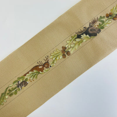 Woodland Animals Belt Needlepoint Canvas