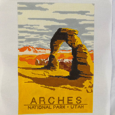 Arches National Park Needlepoint Canvas