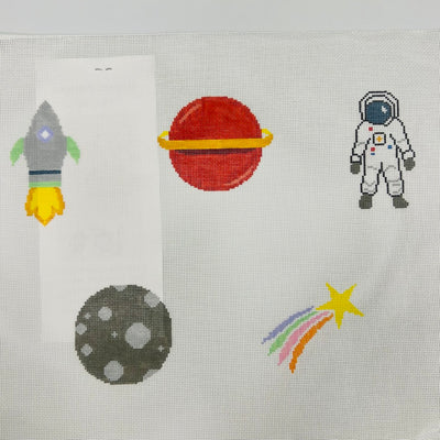Mobile/space - all icons Needlepoint Canvas