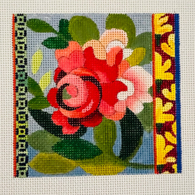 Spring Gifts Coaster/ Insert Needlepoint Canvas