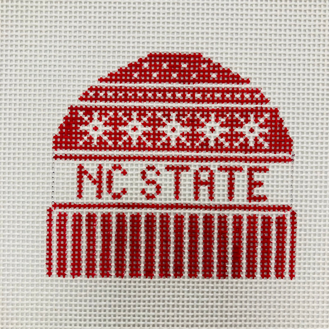 North Carolina State University Hat Ornament