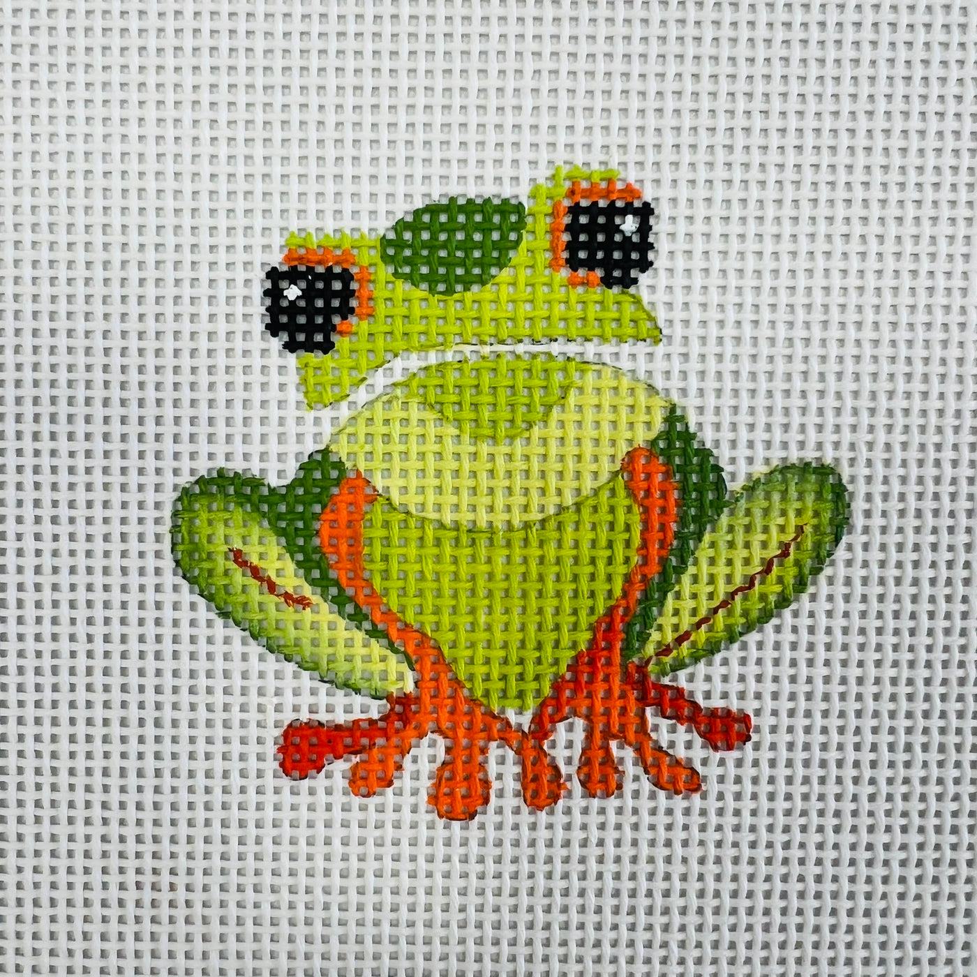 Frog Needlepoint Canvas