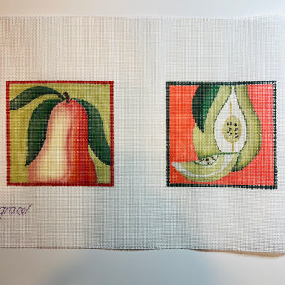 Pears Set of Four Coasters