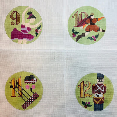 12 Days of Christmas Ornament Set