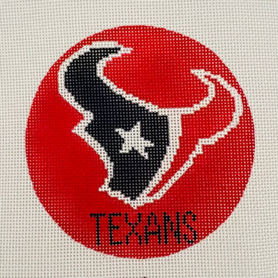 Texans Ornament Needlepoint Canvas