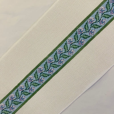 Lilac Bag Strap Needlepoint Canvas