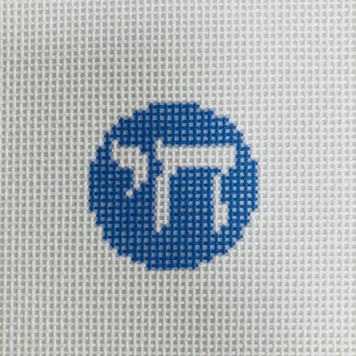 Chai Mini Clip Needlepoint Canvas