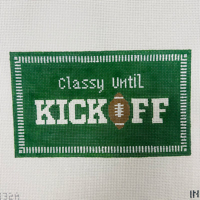 Classy Unitl Kickoff Needlepoint Canvas
