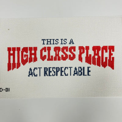 High Class Place Needlepoint Canvas