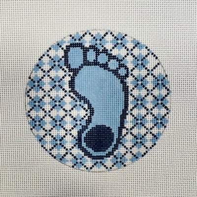 UNC Tar Heels Ornament Needlepoint Canvas