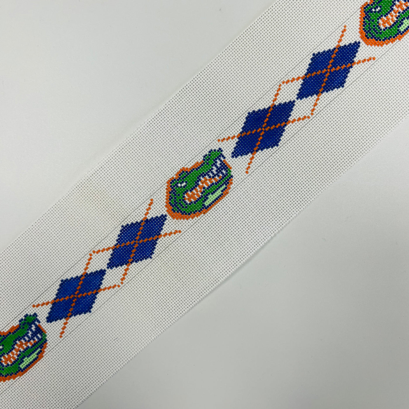 Florida Gator Argyle Belt
