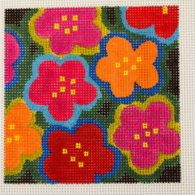 Garden Path Square Needlepoint Canvas