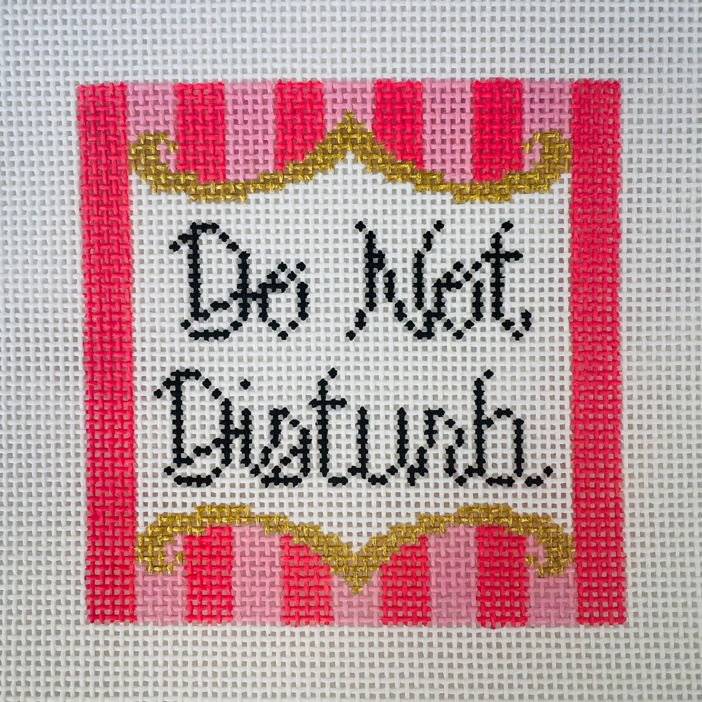Window Shopping Ornament Needlepoint Canvas