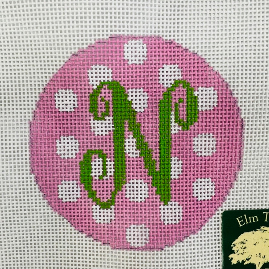Polka Dots-N Luggage Tag
