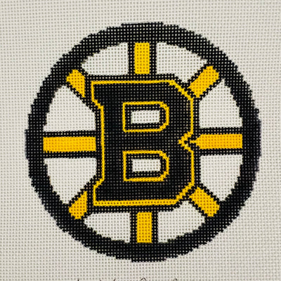 Boston Bruins Ornament Needlepoint Canvas