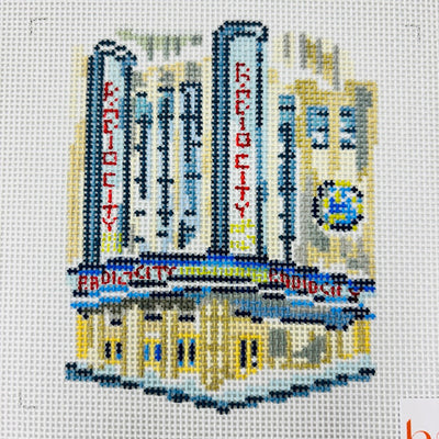 Radio City Needlepoint Canvas