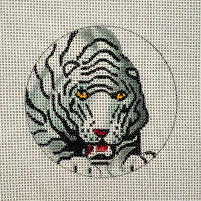 Siberian Tiger Needlepoint Canvas