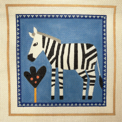 Zebra Needlepoint Canvas