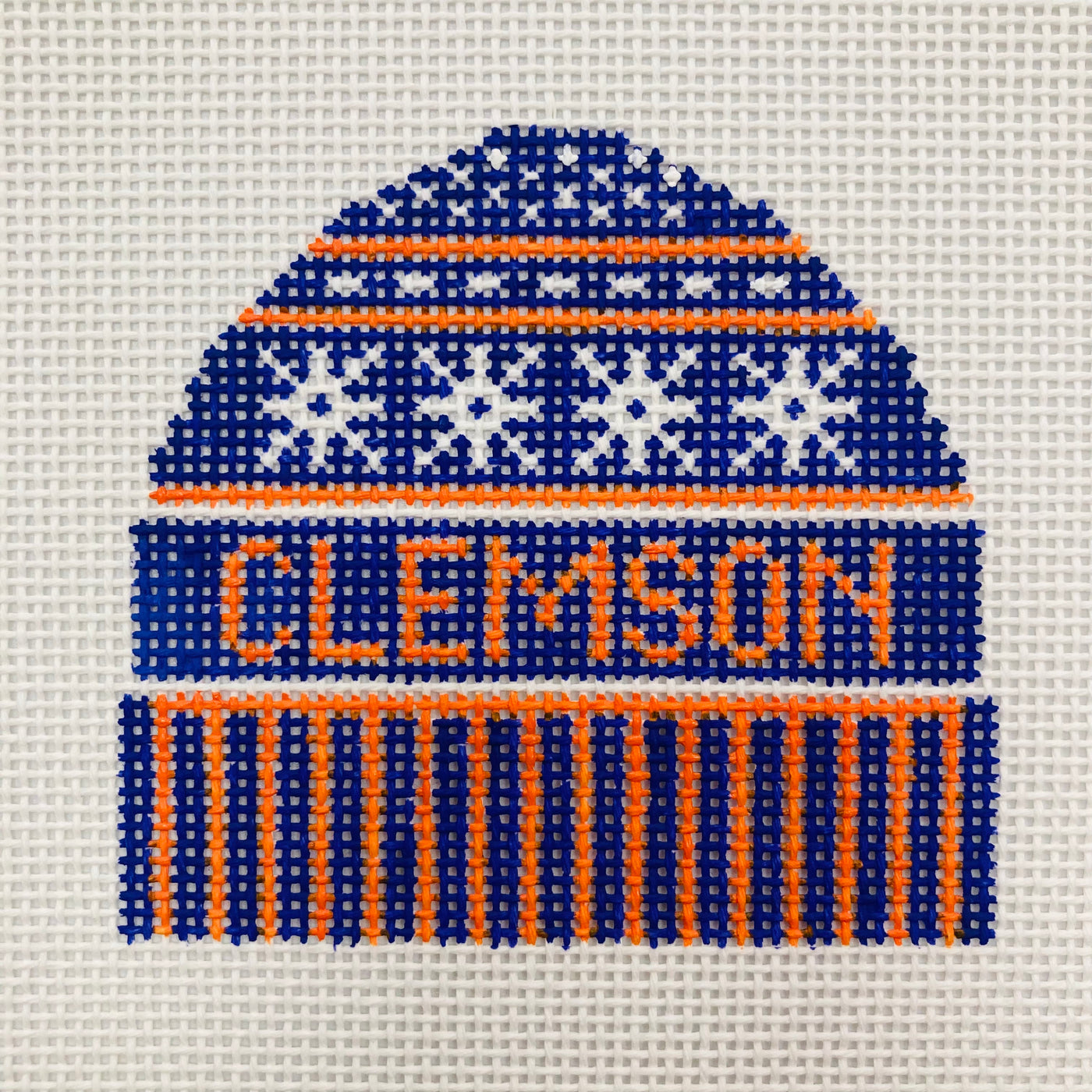 Clemson University Hat Ornament