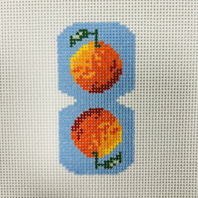 Oranges scissor fob Needlepoint Canvas