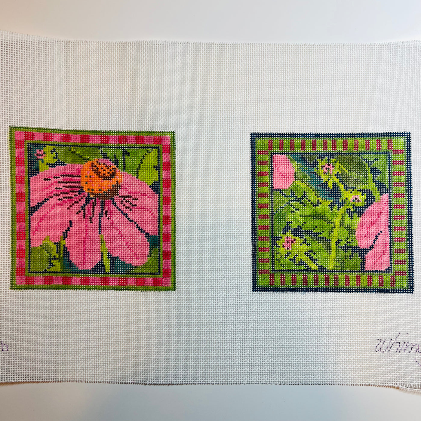 Pink Echinacea Coaster Set