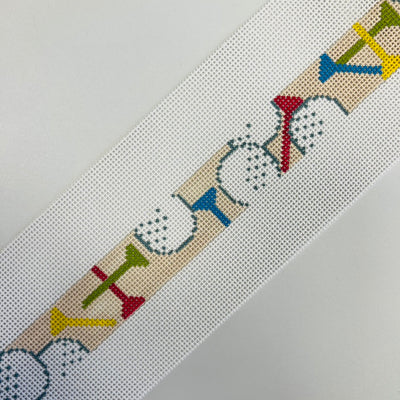 Golf Balls & Tees - Bright Colors Belt