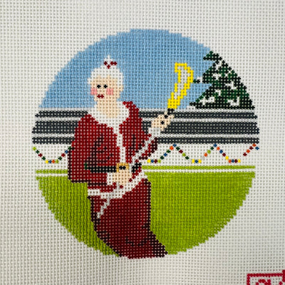Mrs. Clause - Lacrosse Needlepoint Canvas