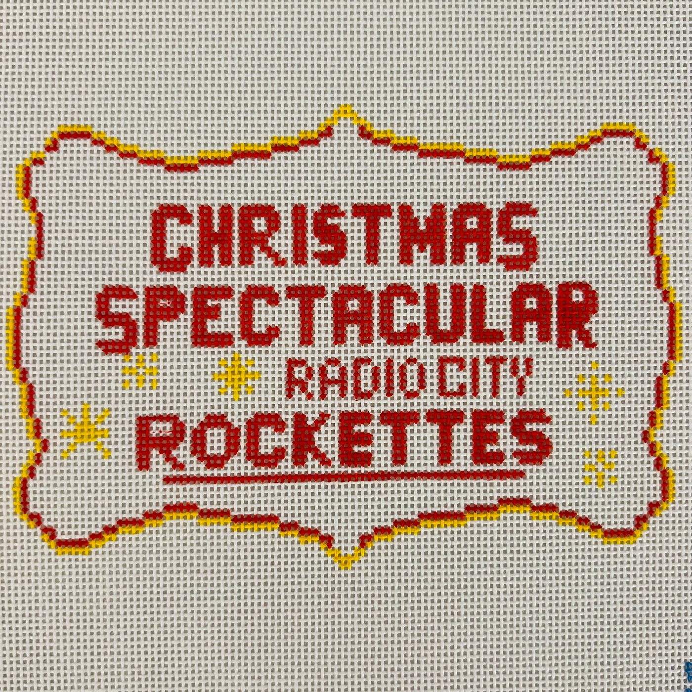 Rockettes - Radio City Needlepoint Canvas