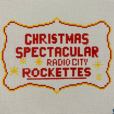Rockettes - Radio City Needlepoint Canvas