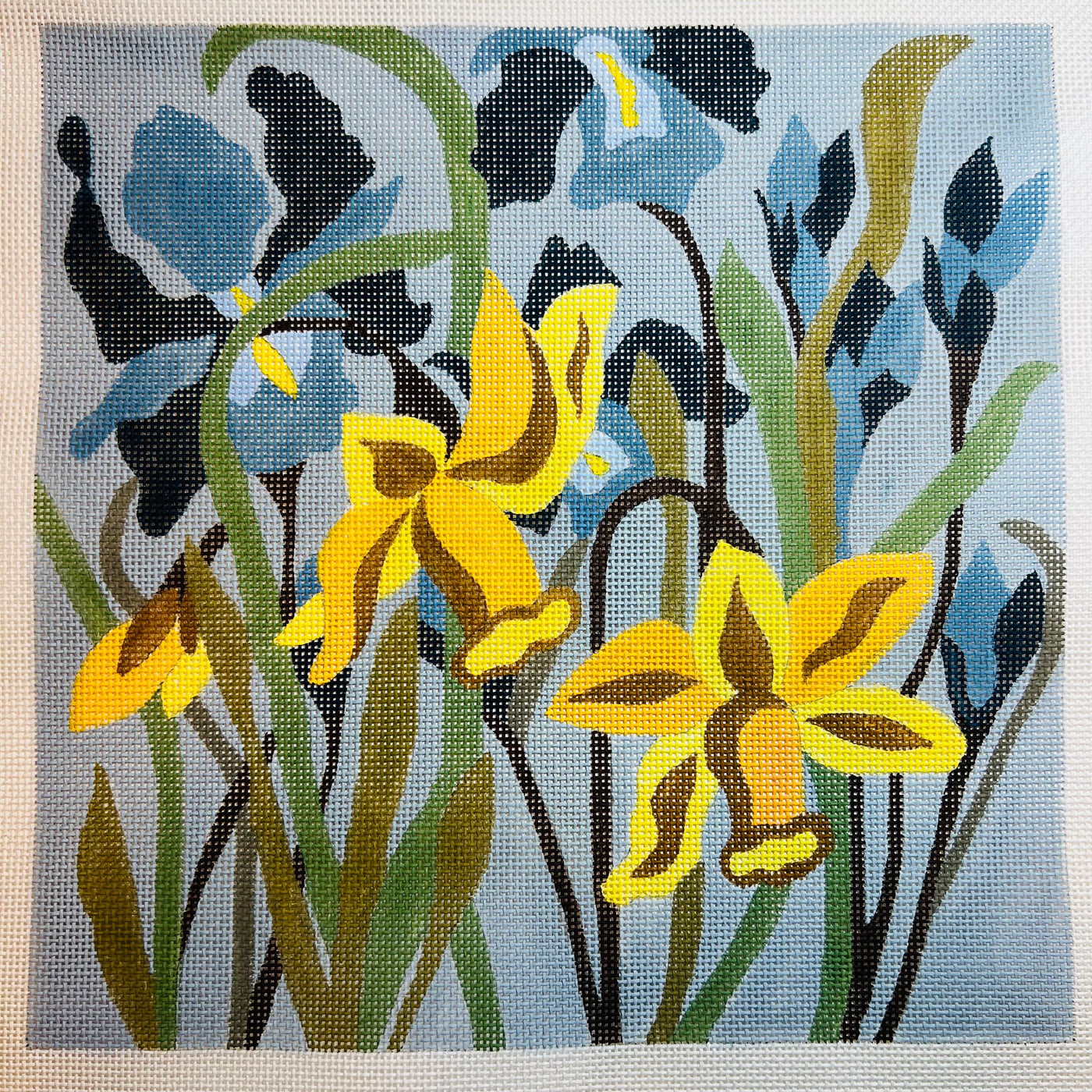 Iris & Daffodils