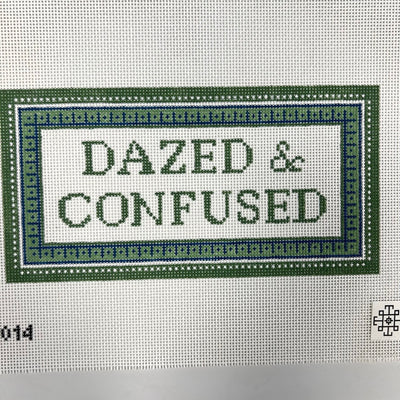 Dazed and Confused Needlepoint Canvas