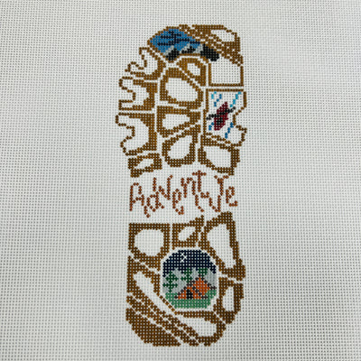 Adventure Awaits Needlepoint Canvas