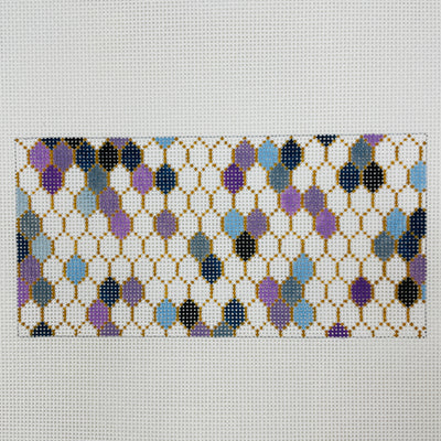 Lavender Scales Insert Needlepoint Canvas