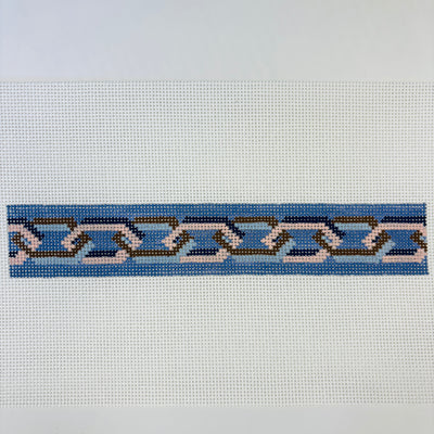 Chain Link Key Fob/Bookmark Needlepoint Canvas