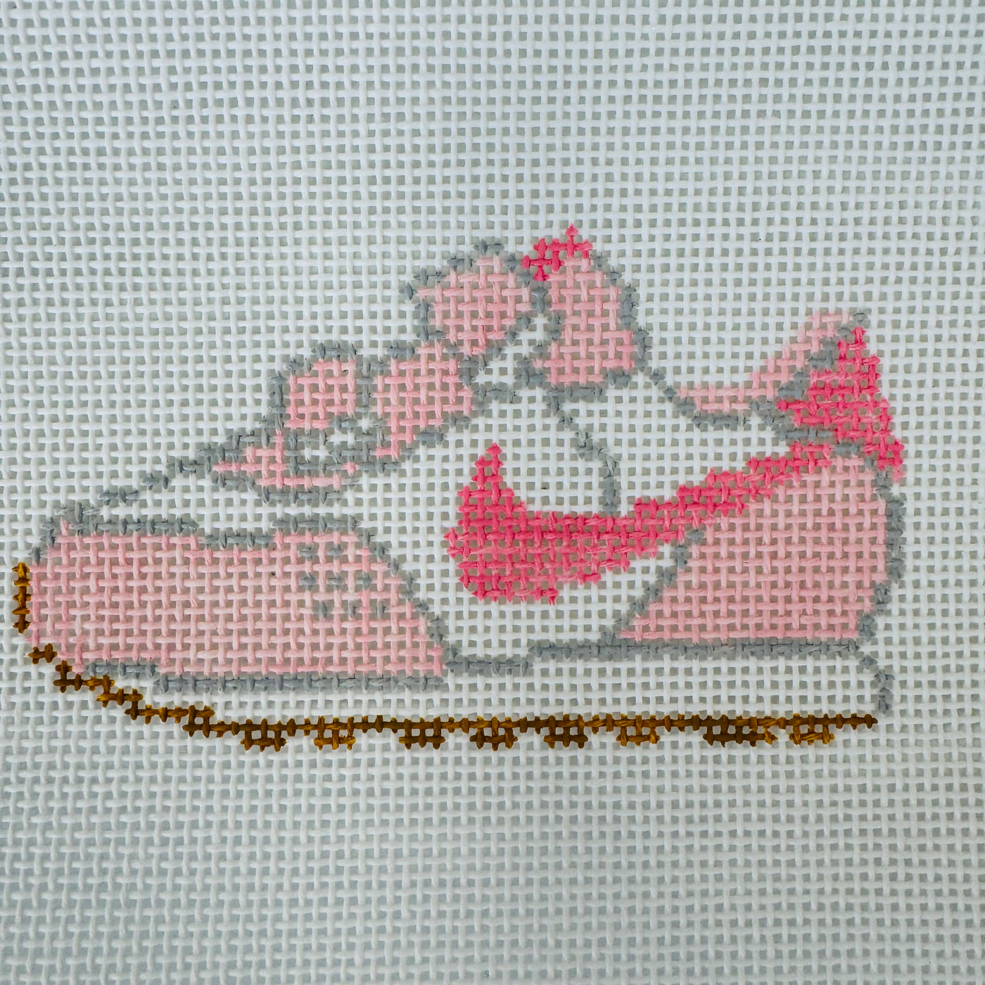 Baby's First Sneaker Pink Ornament