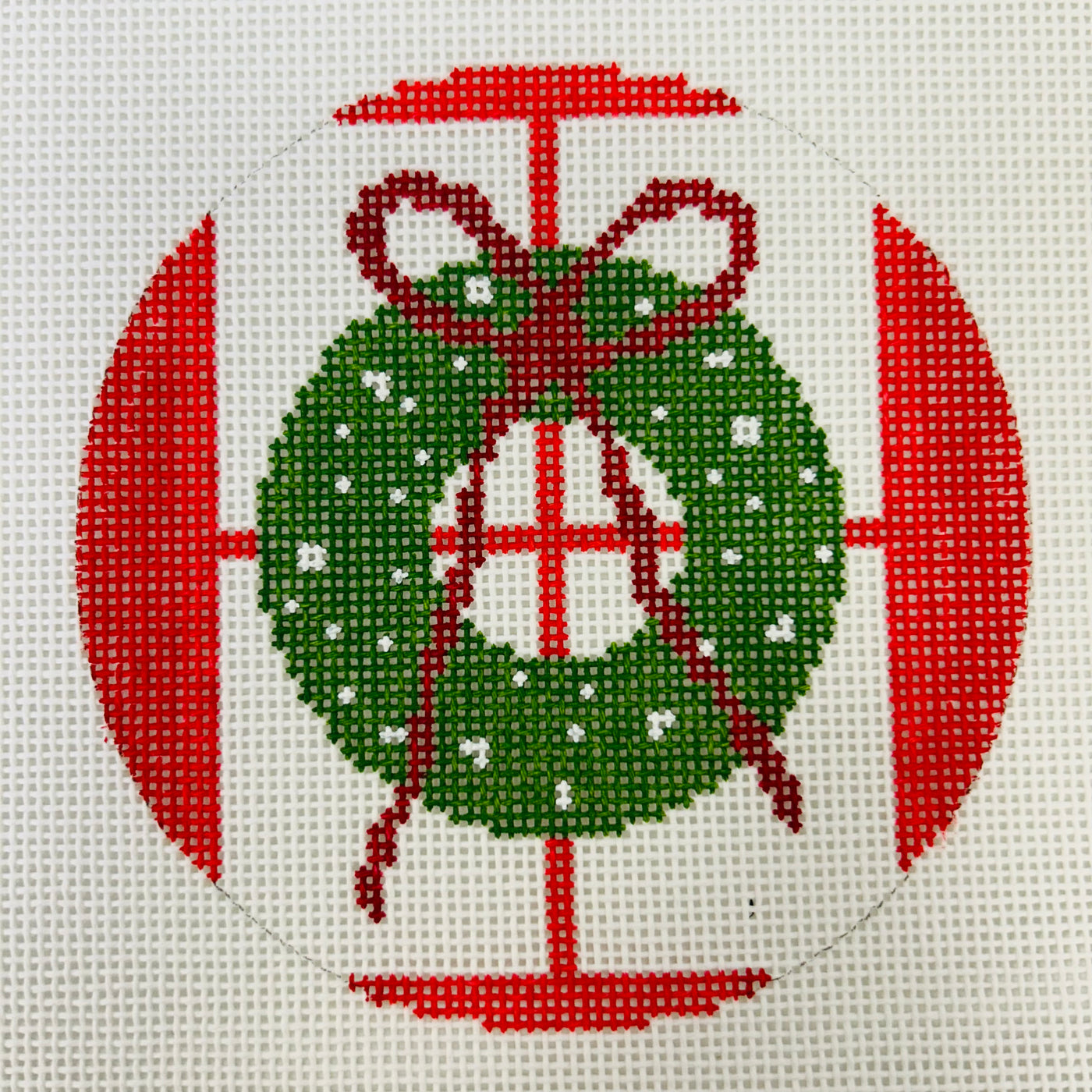 card art ornament - holiday door