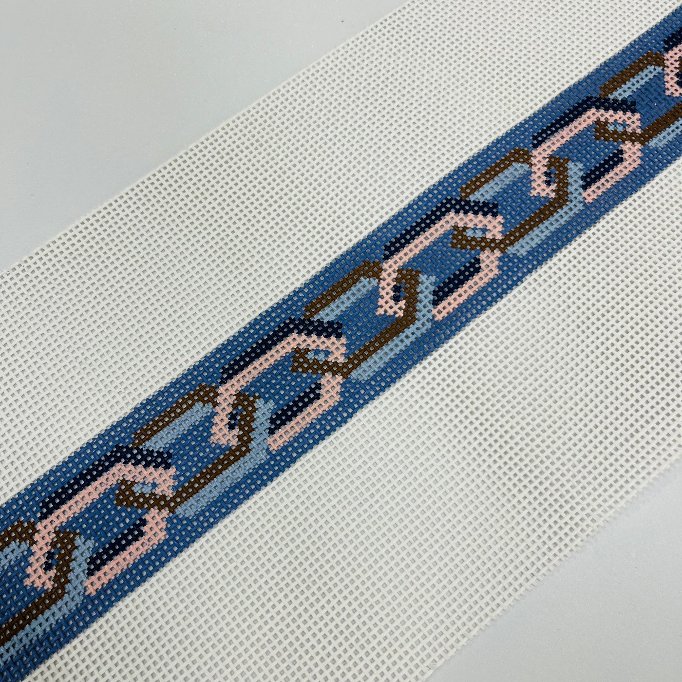 Chain Link Belt/Bag Strap Needlepoint Canvas