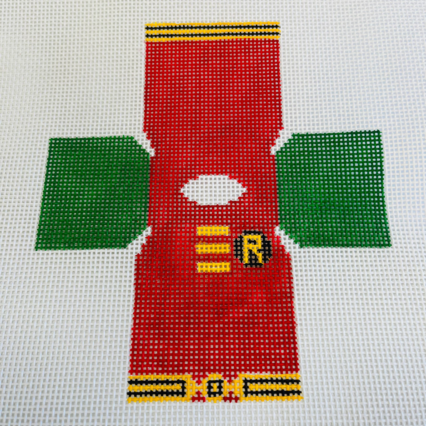 Robin Topper Ornament Needlepoint Canvas