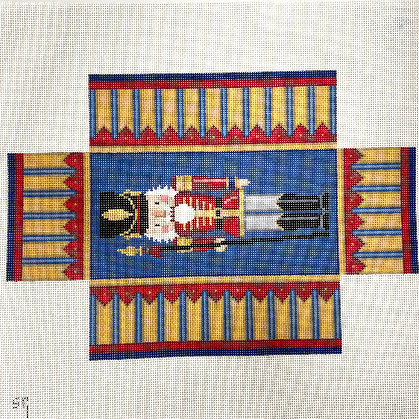 Nutcracker Guard Brick Cover Needlepoint Canvas