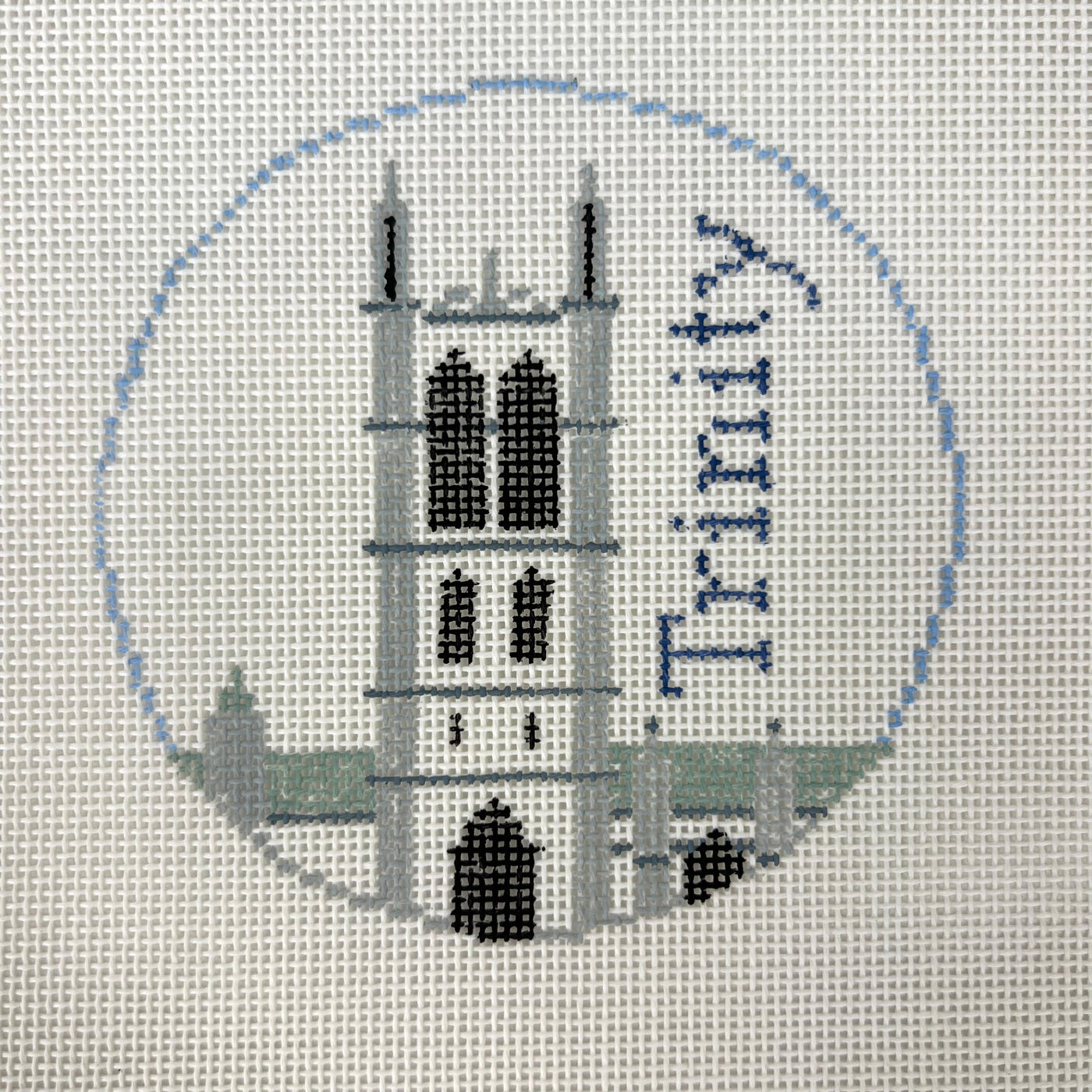 Trinity College Ornament Needlepoint Canvas