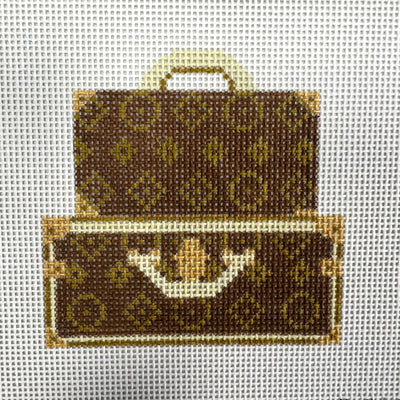 LV Trunk Needlepoint Canvas