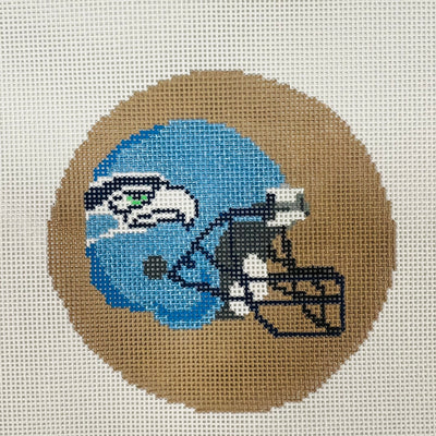 Seattle Seahawks Ornament Needlepoint Canvas