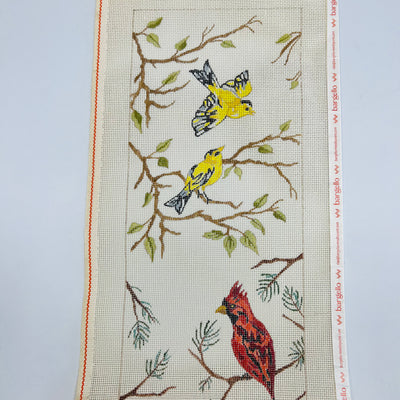 Vintage Birds on Branches