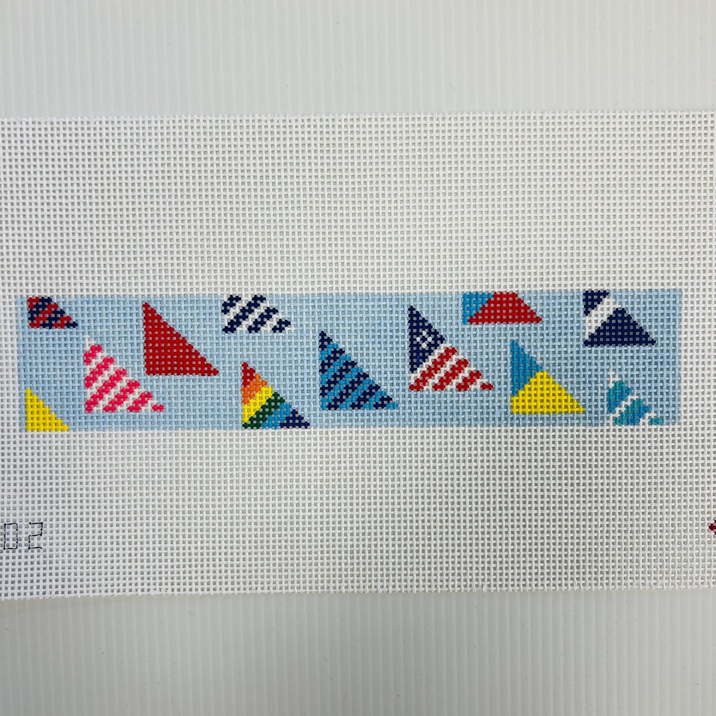 ACK FLEET FOB needlepoint canvas - Bargello Needlepoint