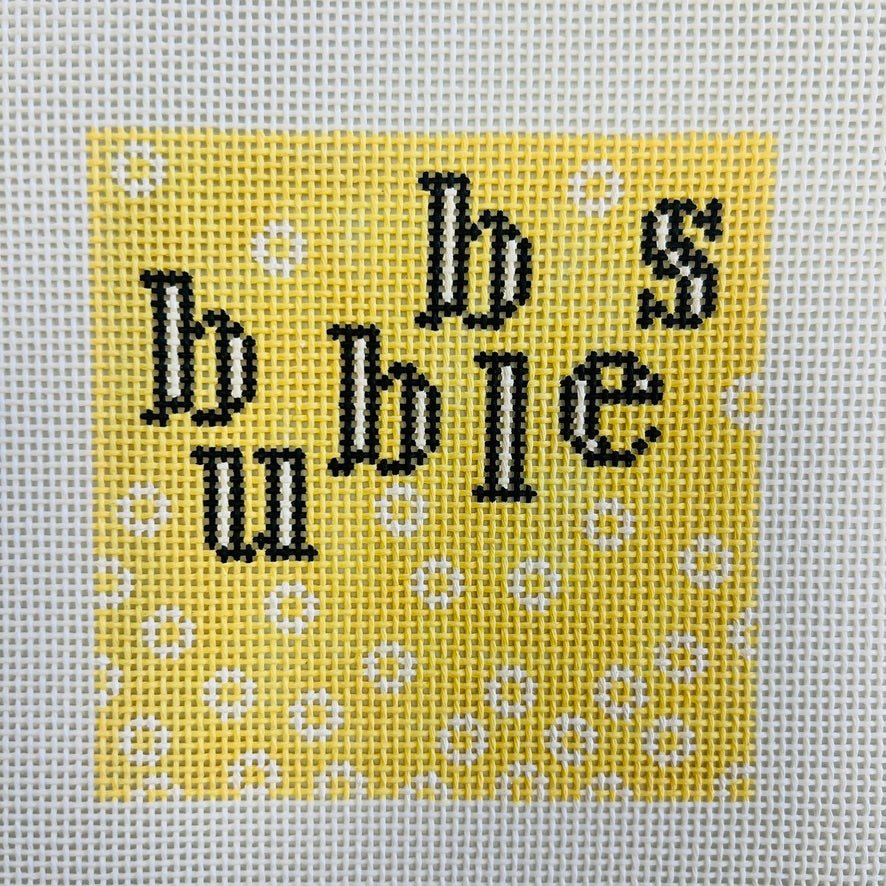 BUBBLES SQUARE needlepoint canvas - Bargello Needlepoint