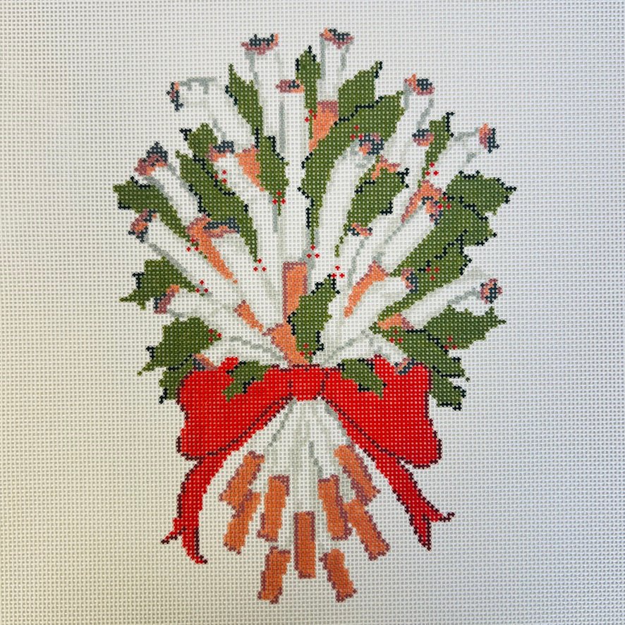 Butt - quet needlepoint canvas - Bargello Needlepoint