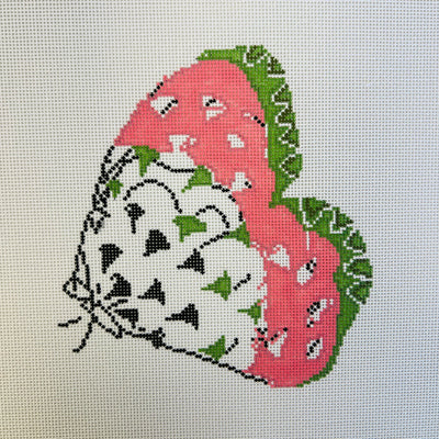 Butterfly needlepoint canvas - Bargello Needlepoint