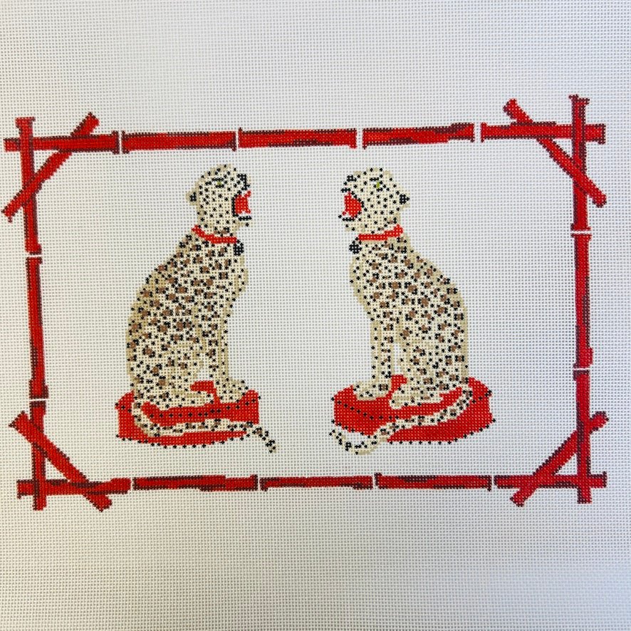 Cheetah Girls needlepoint canvas - Bargello Needlepoint