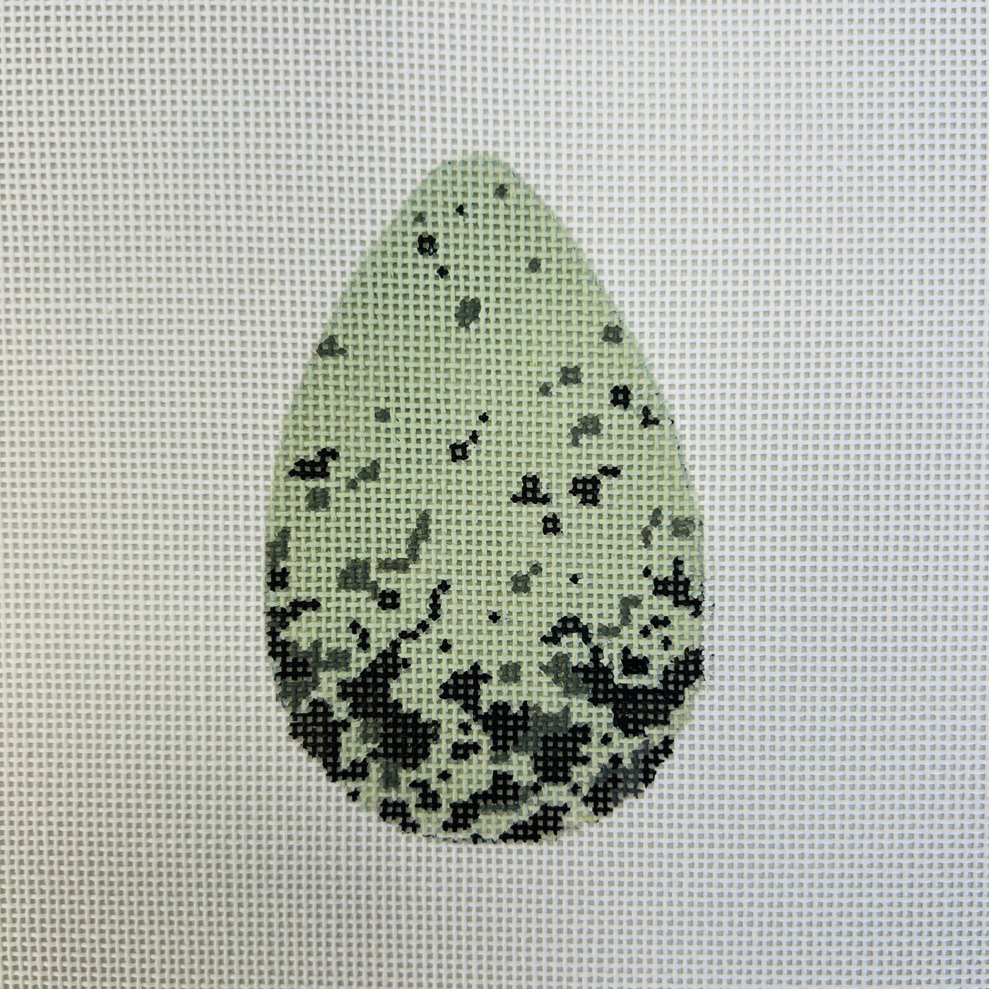 Common Murre Egg needlepoint canvas - Bargello Needlepoint