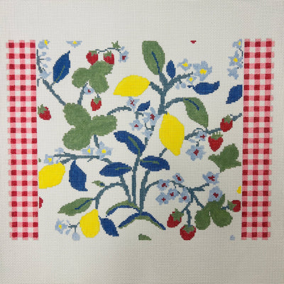 Crewel Summer - 13m needlepoint canvas - Bargello Needlepoint